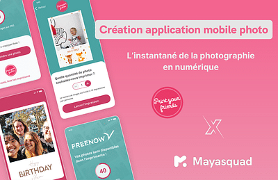 PrintYourFriends - Evènementiel - Mobile App