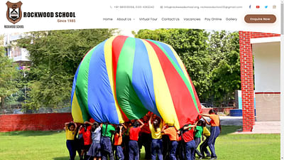 Top CBSE School in Noida - Website Creation