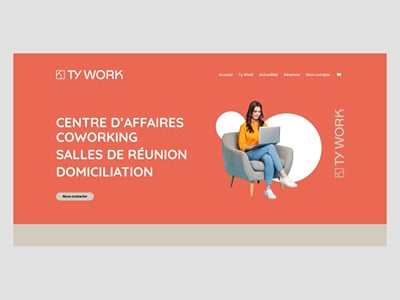 Ty Work : réservation de salles et adhésions en ligne - E-commerce