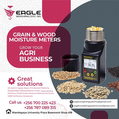 Moisture meters company in Uganda cover