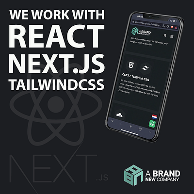 A Brand New Company - Web Applicatie