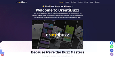 Creatibuzz Website Creation - Webseitengestaltung