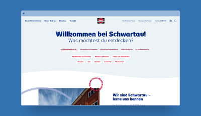 Corporate Website für die Schwartauer Werke - Web Application