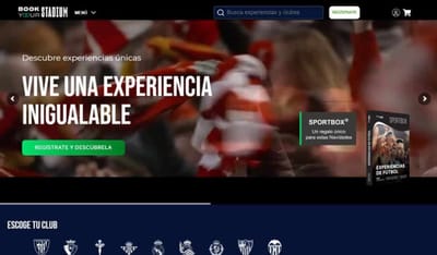 Book Your Stadium - E-commerce