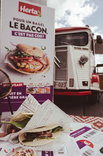 Herta Foodtruck - Roadshow - Reclame