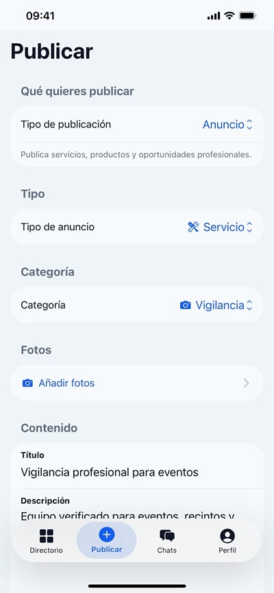 Athenea — app para el sector de la seguridad privada - App móvil