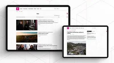 Deutsche Telekom: Netzausbau erklären - Social media