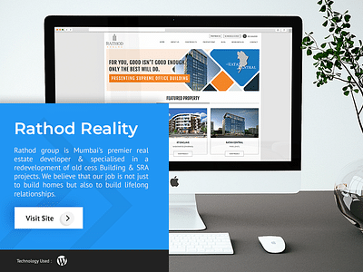 Rathod Reality - Website Creatie