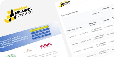 PharmAffaires : Plateforme - Ergonomie (UX/UI)