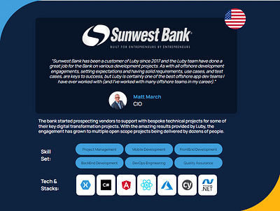 SunWest Bank - Innovation