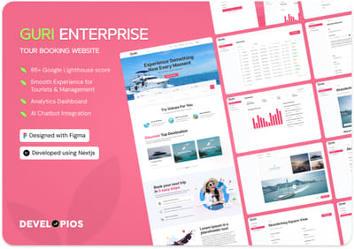 Guri Enterprises - Tour Booking Website - Aplicación Web