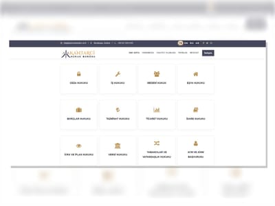 Kantarci Law Office — Legal Website and Search Architecture - SEO