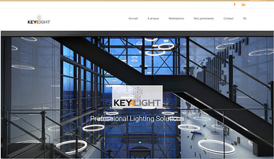 Key4light - Site vitrine - Création de site internet