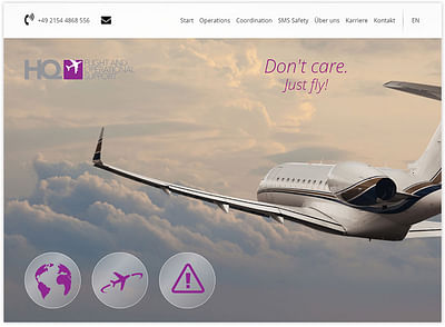 Projekt / Business Aviation - Web Application