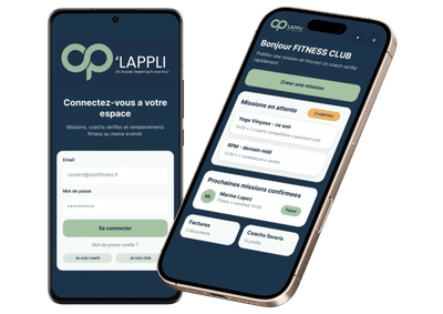 Developpement d'application Mobile OP'LAPPLI - Administration web