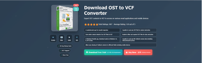 GainTools OST To VCF Converter - Software Development