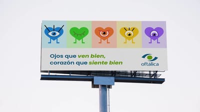 Campaña corporativa de clínica oftalmológica - Social Media