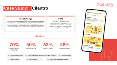 CILANTRO – End-to-End Customer Digitalization - E-Commerce
