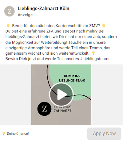 Lieblings-Zahnarzt - Content Strategy