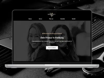 Website für einen Freiburger Friseursalon - SEO