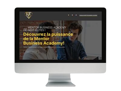 site web coach business - Creación de Sitios Web