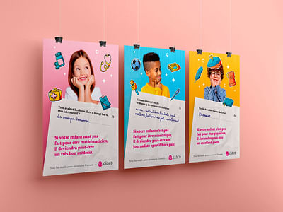 Campagne back to school pour CIACO - Design & graphisme