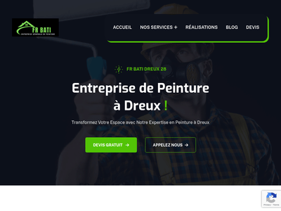 FR-BATI - Site internet pour entreprise du bâtiment - Création de site internet