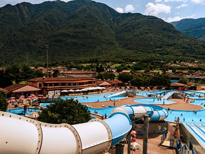Aquaplanet Darfo: social, video e grafica per un parco acquatico - Social Media