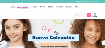 Ecommerce para una zapatería infantil. - E-commerce