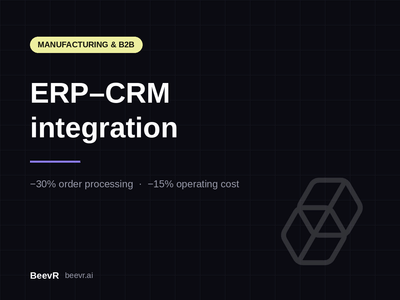 From Reactive to Predictive: ERP + CRM Integration - Software Development