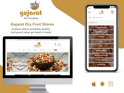Gujarat Dryfruit Stores - Applicazione Mobile