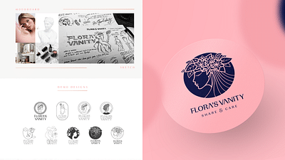 Flora's Vanity - Web Design & Branding - Image de marque & branding