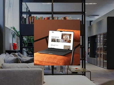 DGM — Sito web, foto, video e social per uno showroom di arredamento - Social Media