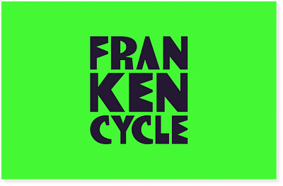 FRANKENCYCLE - Branding & Website - Design & graphisme
