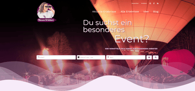 Online Plattform Neues Erleben - Creación de Sitios Web