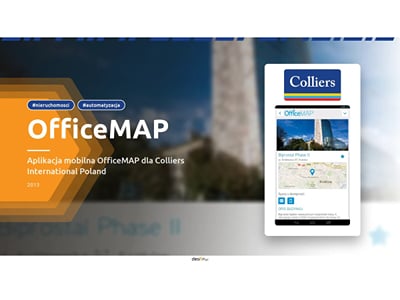 OfficeMAP — office space search app for Colliers - Mobile App