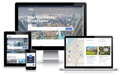 Dubai Real Estate Agency - Webseitengestaltung