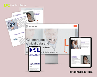 Web Development and Custom App for HealthMatrix - Web Application