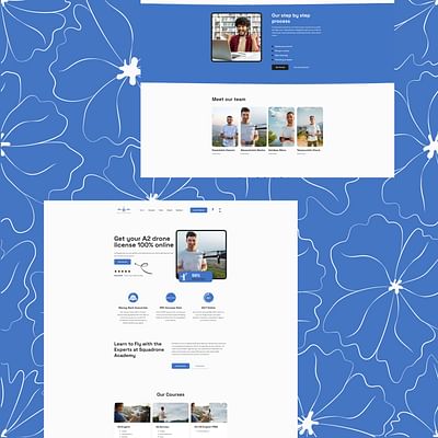 Squadrone Academy Wordpress LMS Website - Applicazione web