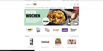 Website development www.alles-vegetarisch.de - Webseitengestaltung