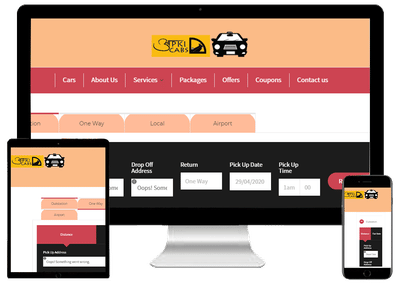 Aapki Cabs - Onlinewerbung