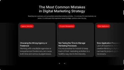 Digital Marketing Agency Webflow Website - Création de site internet