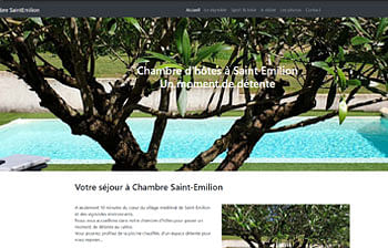 Site internet pour chambre d'hôtes - Creación de Sitios Web