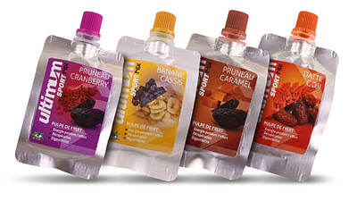 Packaging - Gamme Purées de fruits secs - Image de marque & branding