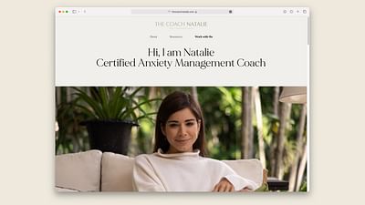 Branding & Website for The Coach Natalie - Branding & Positionering
