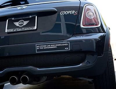 Bumper Sticker - Advertising