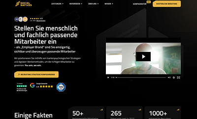 Social Natives GmbH • Website-Entwicklung - Website Creation