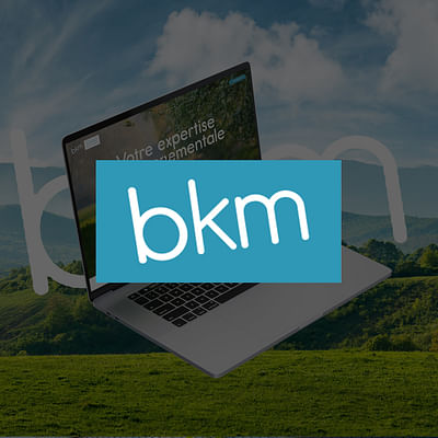 SITE WORDPRESS : Bkm environnement - Identité Graphique