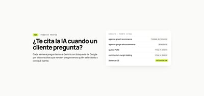Monitor de citas en IA y SEO técnico de sellencia.com - Growth Marketing