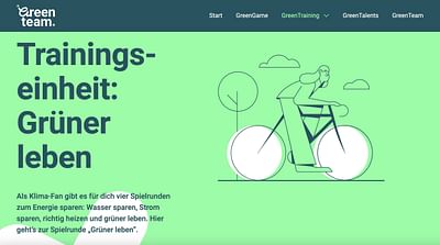 GreenTeam – Kampagnen Designs & Website - Markenbildung & Positionierung